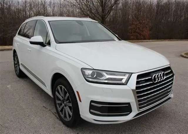 Audi Q7 for hire in Nairobi rear view