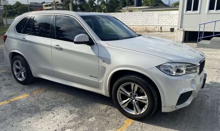 BMW X5 for hire in Nairobi exterior