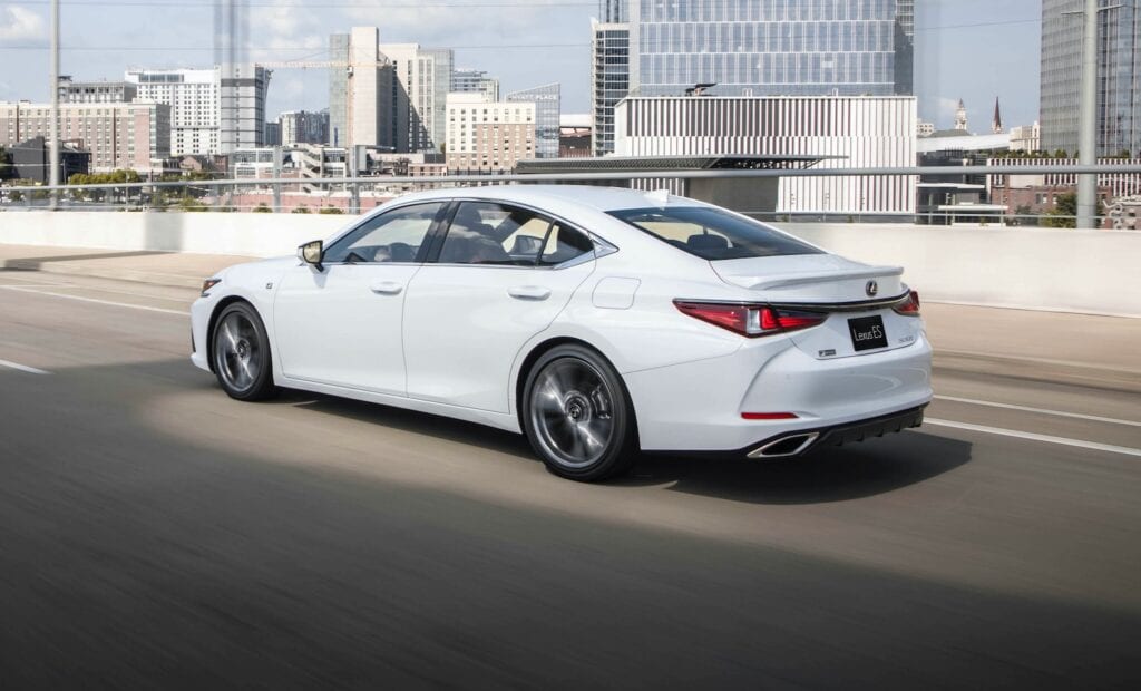 Lexus ES for Hire in Nairobi Rear View