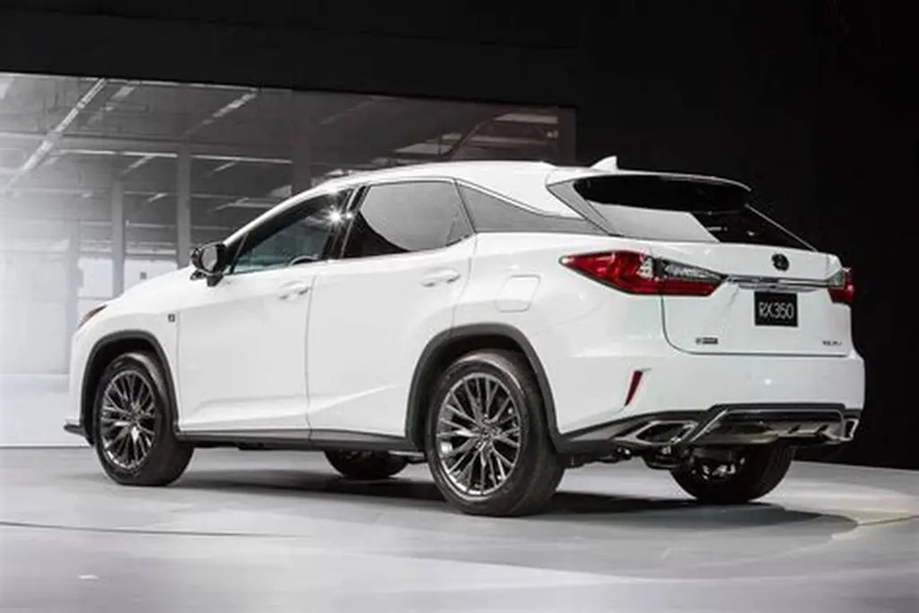 Lexus RX for hire in Nairobi rear view