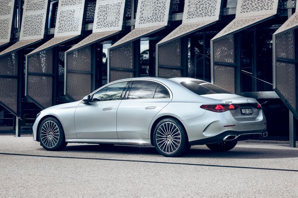 Mercedes-Benz E-Class Rear View