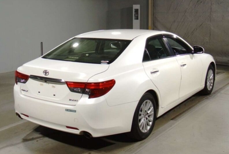 Toyota Allion for hire in Nairobi rear view