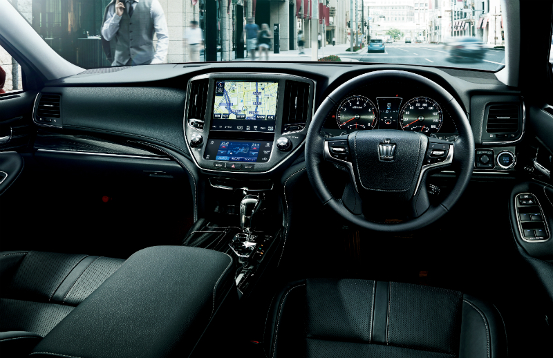 Toyota Crown for hire in Nairobi interior